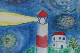 Lighthouse Painting